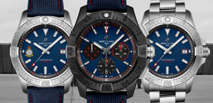 Partners of the Skies; Breitling Releases Two RAF Red Arrows 60th Anniversary Watches