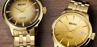 Seiko Releases Two New Presage Cocktail Time Watches – the “Beer Julep” and “Half & Half”