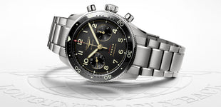 The new lightweight Longines Spirit Flyback Titanium watch