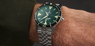 A Review of the Zodiac Super Sea Wolf Skin Diver Green