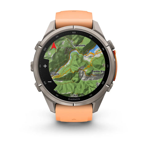 Garmin Fenix 9 Pro Titanium Orange GPS Smartwatch with inReach®