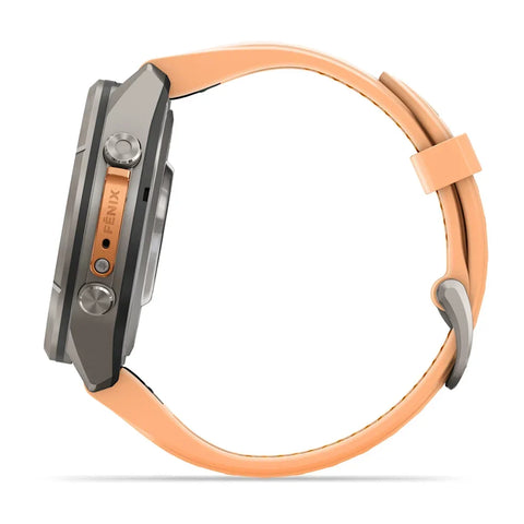 Garmin Fenix 9 Pro Titanium Orange GPS Smartwatch with inReach®