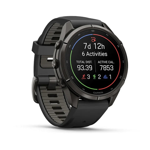 Garmin Fenix 9 Pro Carbon Gray DLC Titanium Black GPS Smartwatch with inReach®