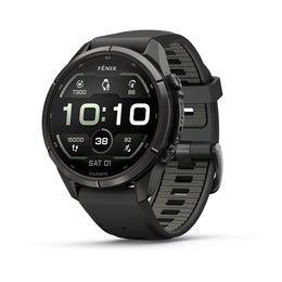 Garmin Fenix 9 Pro Carbon Gray DLC Titanium Black GPS Smartwatch with inReach®
