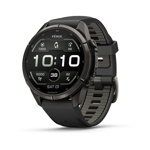 Garmin Fenix 9 Pro Carbon Gray DLC Titanium Black GPS Smartwatch with inReach®
