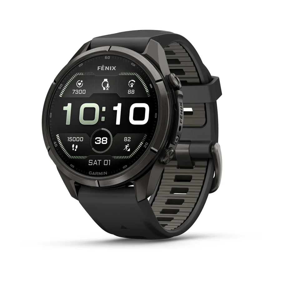 Garmin Fenix 9 Pro Carbon Gray DLC Titanium Black GPS Smartwatch with inReach®