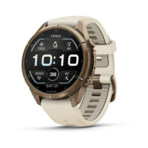 Garmin Fenix 9 Pro Autumn Gold Titanium Cream GPS Smartwatch