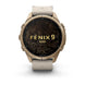 Garmin Fenix 9 Pro Autumn Gold Titanium Leather GPS Smartwatch with inReach®
