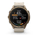 Garmin Fenix 9 Pro Autumn Gold Titanium Leather GPS Smartwatch with inReach®