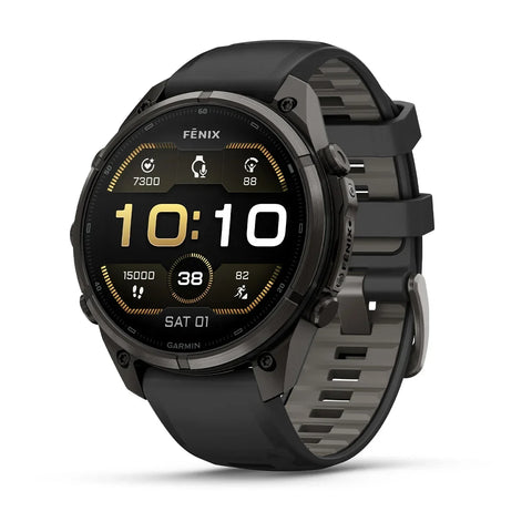 Garmin Fenix 9 Carbon Gray DLC Titanium Black GPS Smartwatch