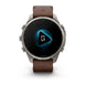 Garmin Fenix 9 Pro Titanium Leather GPS Smartwatch with inReach®