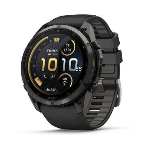 Garmin Fenix 9 Pro Carbon Gray DLC Titanium Black GPS Smartwatch with inReach®