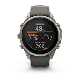 Garmin Fenix 9 Pro-Solar Titanium Pebble Grey Watch With InReach Connectivity