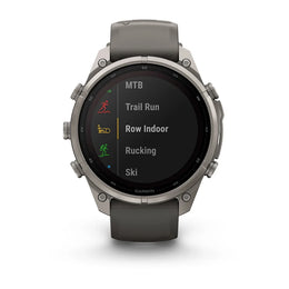 Garmin Fenix 9 Pro-Solar Titanium Pebble Grey Watch With InReach Connectivity