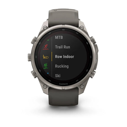 Garmin Fenix 9 Pro-Solar Titanium Pebble Grey Watch With InReach Connectivity