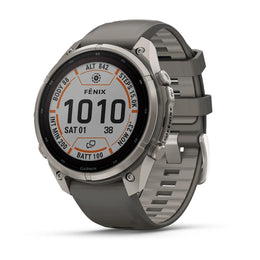 Garmin Fenix 9 Pro-Solar Titanium Pebble Grey Watch With InReach Connectivity
