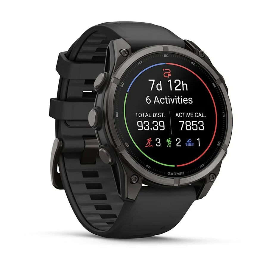 Garmin Fenix 9 Carbon Gray DLC Titanium Black GPS Smartwatch