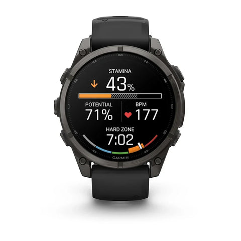 Garmin Fenix 9 Carbon Gray DLC Titanium Black GPS Smartwatch