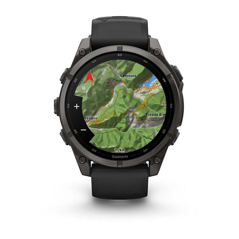 Garmin Fenix 9 Carbon Gray DLC Titanium Black GPS Smartwatch