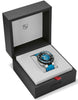 Oris AquisPro 4000m Calibre 400 Watch with blue dial, rubber strap, titanium case