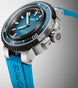 Oris AquisPro 4000m Calibre 400 Watch with blue dial, rubber strap, titanium case