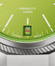 Oris ProPilot x Kermit Edition Watch with green dial, titanium strap, titanium case