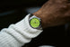 Oris ProPilot x Kermit Edition Watch with green dial, titanium strap, titanium case