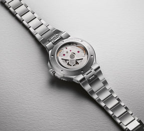 Oris Aquis Date Upcycle Calibre 400 43.5mm Watch with multicoloured dial, steel bracelet, steel case