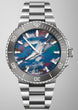 Oris Aquis Date Upcycle Calibre 400 43.5mm Watch with multicoloured dial, steel bracelet, steel case