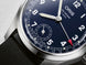 Oris Big Crown Pointer Date Calibre 403 Leather Watch with blue dial, leather strap, steel case