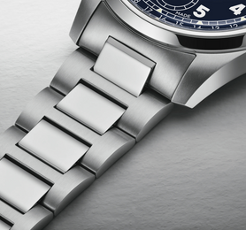 Oris Big Crown Pointer Date Calibre 403 Midnight Blue Watch with steel bracelet, steel case