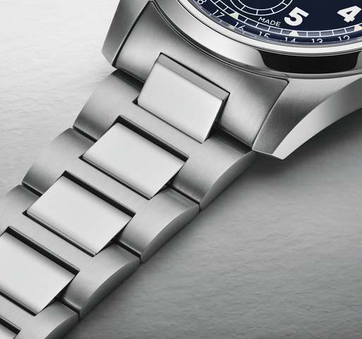 Oris Big Crown Pointer Date Calibre 403 Midnight Blue Watch with steel bracelet, steel case