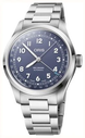 Oris Big Crown Pointer Date Calibre 403 Midnight Blue Watch with steel bracelet, steel case