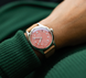 Oris Big Crown Pointer Date Calibre 403 Terracotta Watch with leather strap, steel case