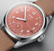 Oris Big Crown Pointer Date Calibre 403 Terracotta Watch with leather strap, steel case