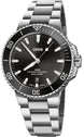 Oris Aquis Date 41.5mm Watch with black dial, steel bracelet, steel case