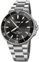 Oris Aquis Date 43.5mm Watch with black dial, steel bracelet, steel case
