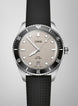 Oris Divers Date Watch with beige dial, steel bracelet, steel case