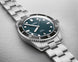Oris Divers Date Watch with blue dial, steel bracelet, steel case