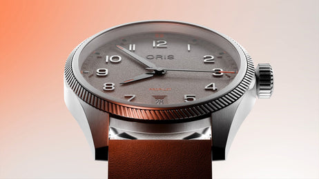 Oris ProPilot Date 41mm White Watch with grey dial, steel bracelet, steel case