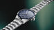 Oris Artelier Date 38mm Stainless Steel Watch with blue dial, stainless steel strap