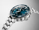 Oris Aquis Date Small Seconds Bracelet Watch with blue dial, steel bracelet, steel case