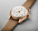 Oris Big Crown Pointer Date Father Time 40mm Limited Edition Watch with white dial, leather strap, bronze case