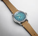 Oris Big Crown Pointer Date Cervo Volante Blue Watch with leather strap, steel case