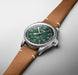 Oris Big Crown Pointer Date Cervo Volante Green Watch with leather strap, steel case