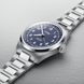 Oris Big Crown Pointer Date Lilac Watch with steel bracelet, steel case