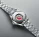 Oris Big Crown Pointer Date Lilac Watch with steel bracelet, steel case