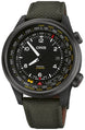 Oris ProPilot Altimeter Meters Watch with black dial, textile strap, titanium pvd case