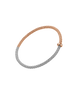 Fope 18ct Rose & White Gold Bicolour Diamond Flex'it Bracelet