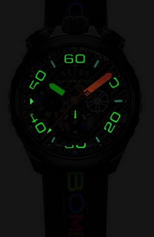 Bomberg Bolt-68 Racing Chroma Carbone Black Limited Edition Watch